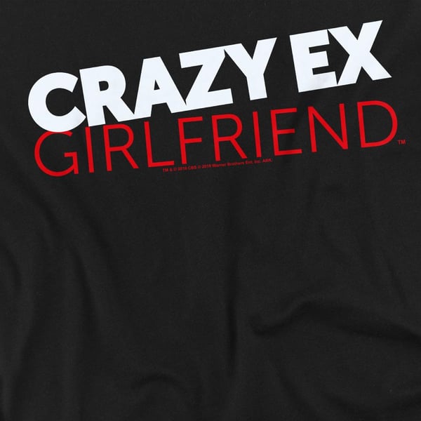 Crazy Ex-Girlfriend T-shirt med logo til mænd