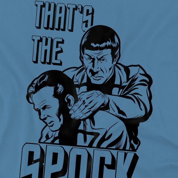 Star Trek Herr T-shirt \"That's the Spock\"