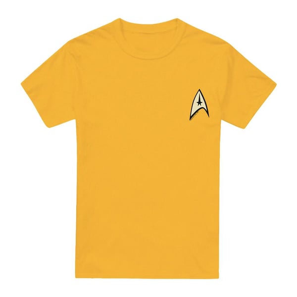Star Trek Mens Command Uniform Foil T-Shirt