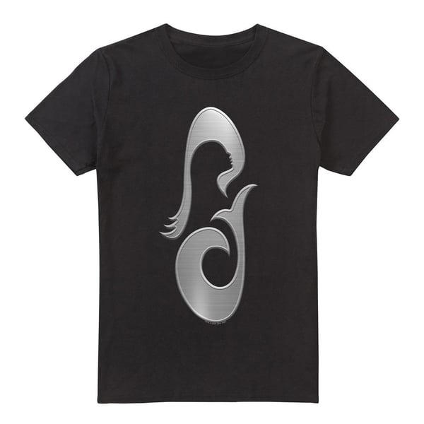 Star Trek: Picard Mens La Sirena Metal Icon T-Shirt Star Trek: Picard Mens La Sirena Metal Icon T-Shirt