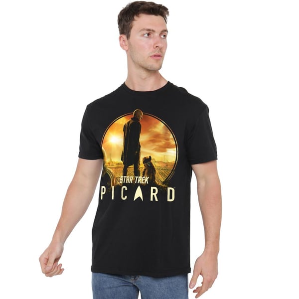 Star Trek: Picard Miesten T-paita A Man and His Dog