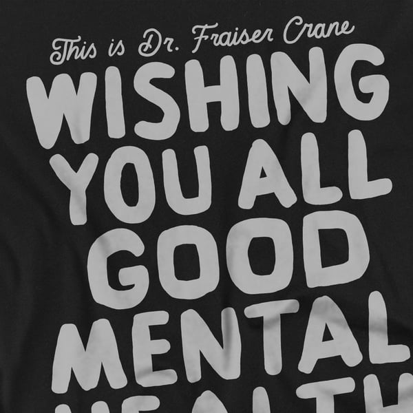 Frasier Miesten Frasier Sign Off T-paita