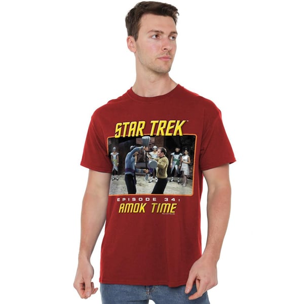Star Trek Miesten Amok Time T-paita