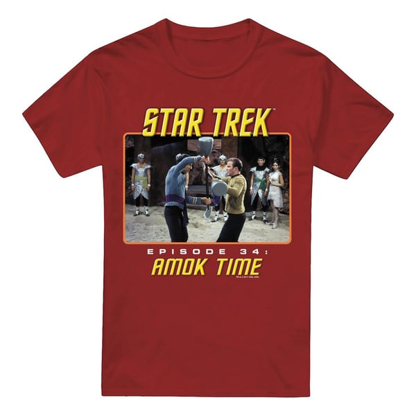 Star Trek Miesten Amok Time T-paita