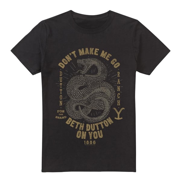 Yellowstone Mens Beth Dutton T-Shirt Yellowstone Mens Beth Dutton T-Shirt