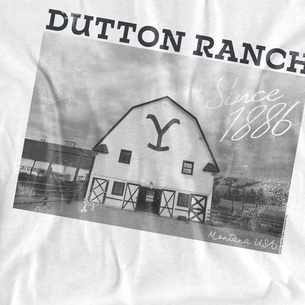 Yellowstone Mens Dutton Barn T-Shirt