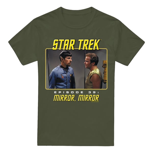 Star Trek Mens Mirror Mirror T-Shirt Star Trek Mens Mirror Mirror T-Shirt