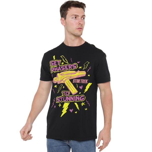 Star Trek Mens Set Phasers T-Shirt