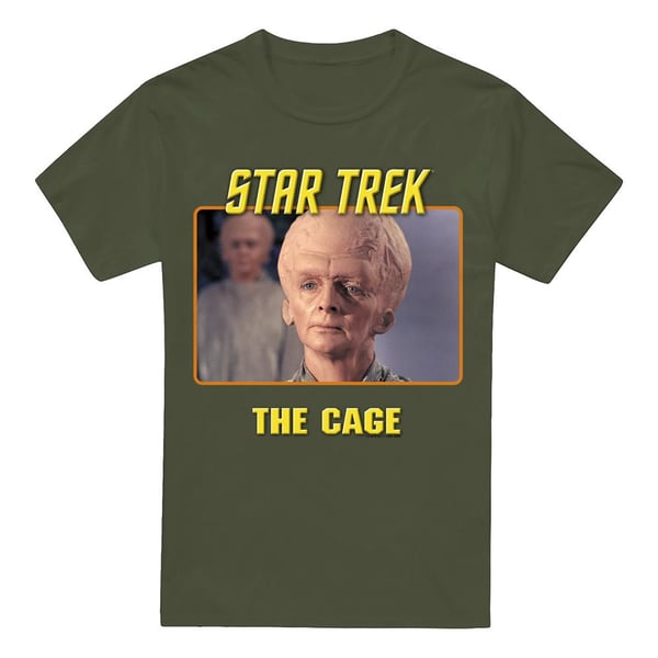 Star Trek Mens The Cage T-Shirt Star Trek Mens The Cage T-Shirt