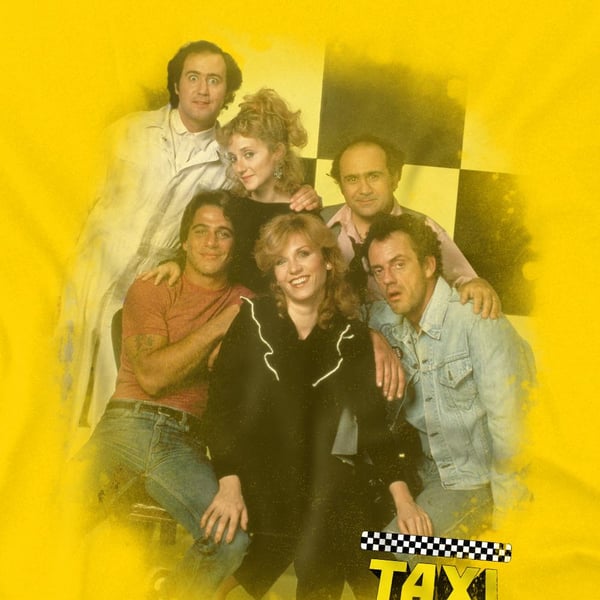 TAXI Miesten Sunshine Cab T-paita