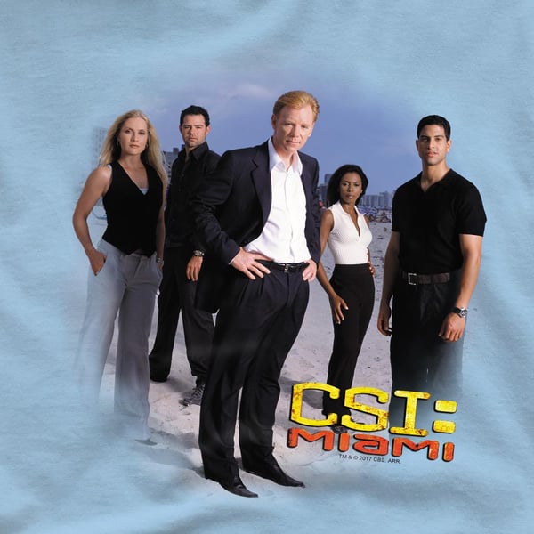 CSI Mens Miami Cast T-Shirt