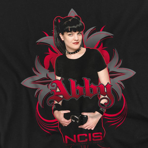 NCIS Miesten Goottilainen Abby T-paita
