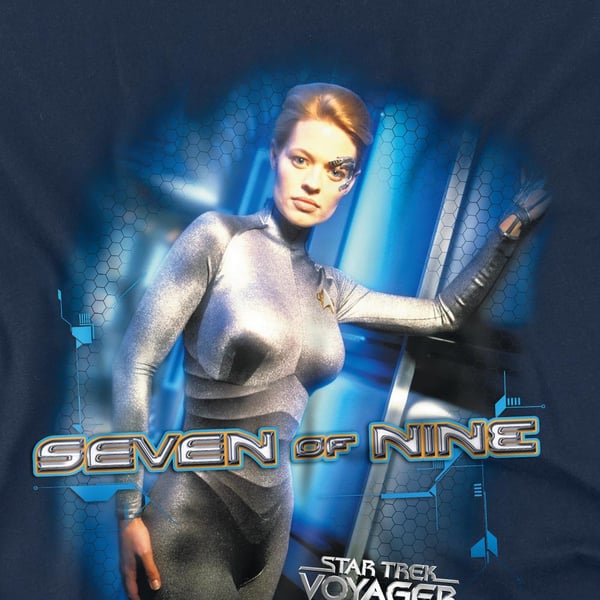 Star Trek Herr T-shirt Seven of Nine