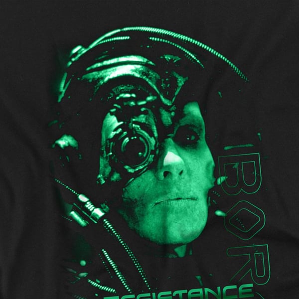 Star Trek Miesten Vastustus on turhaa T-paita