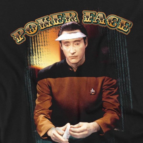 Star Trek Miesten Pokerinaama T-paita