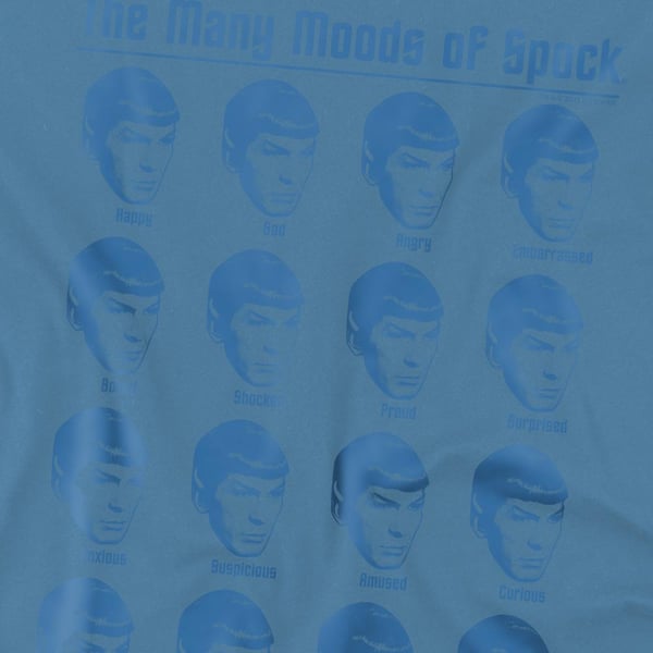 Star Trek Miesten Spockin monet mielialat T-paita
