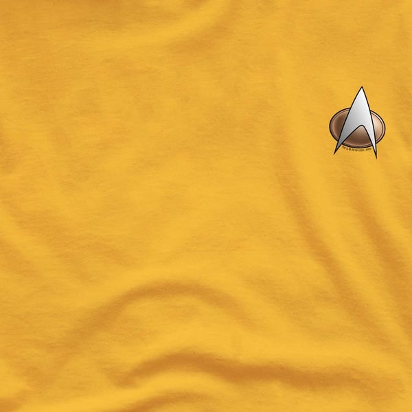 Star Trek Mens The Next Generation Engineering Emblem T-Shirt