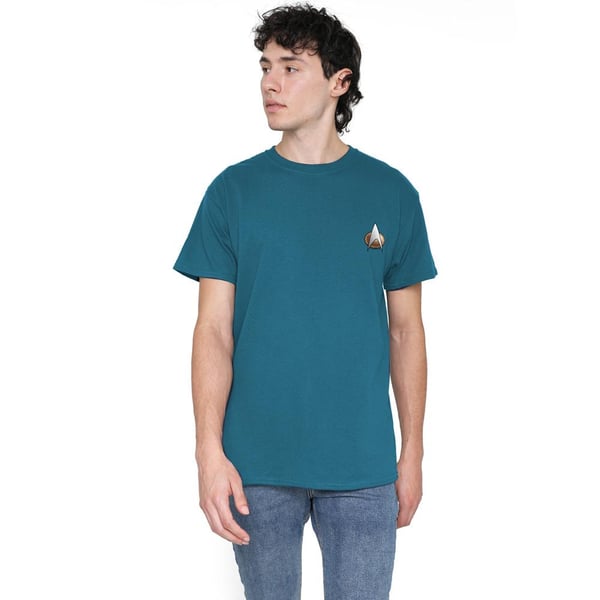 Star Trek Mens The Next Generation Science Emblem T-Shirt