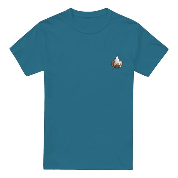Star Trek Mens The Next Generation Science Emblem T-Shirt