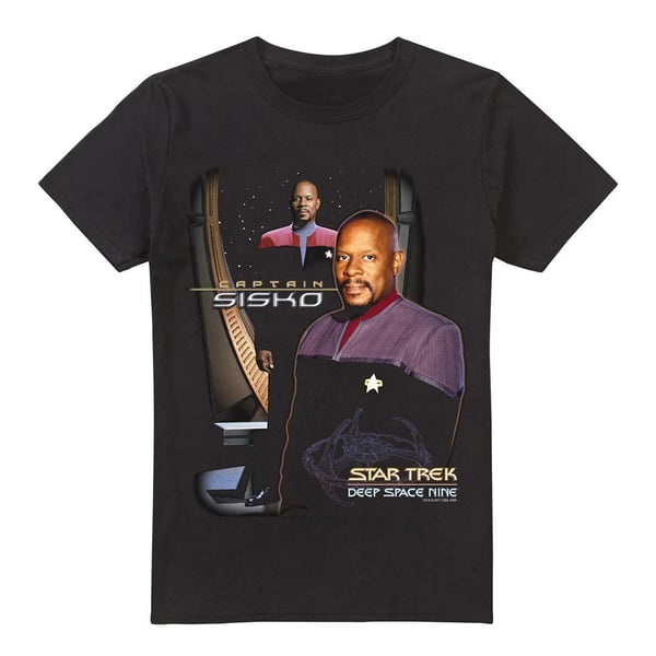 Star Trek Miesten Kapteeni Sisko T-paita