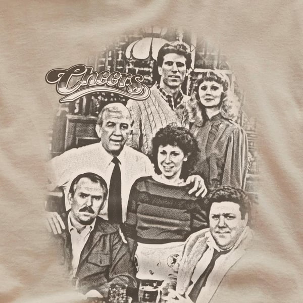 Cheers Mens Original Cast T-Shirt