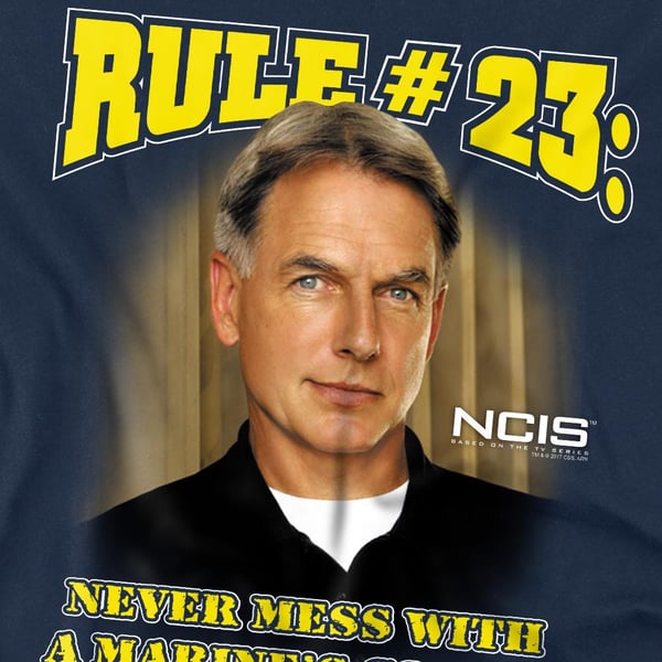 NCIS Herr T-shirt Regel 23