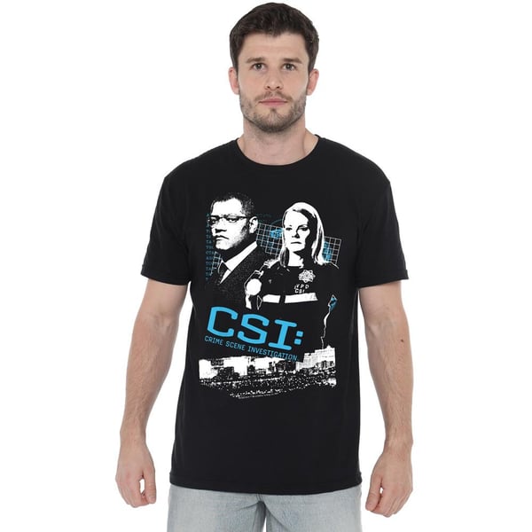 CSI Miesten Tutki tätä T-paitaa