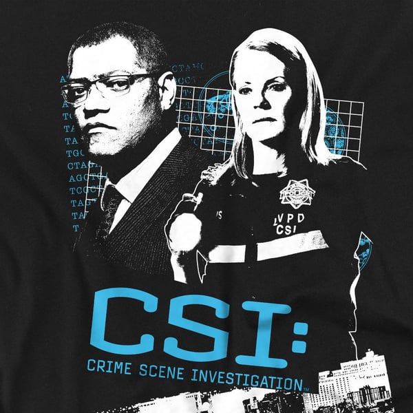 CSI Miesten Tutki tätä T-paitaa