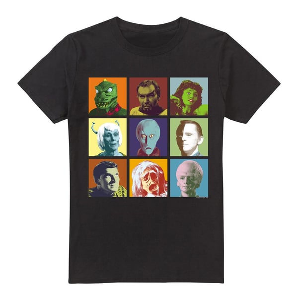 Star Trek Mens Alien Squares T-Shirt