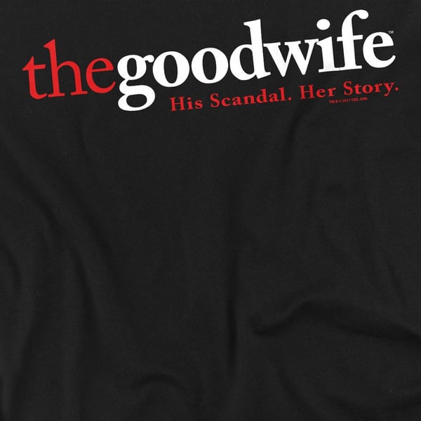 The Good Wife Mens Logo T-Shirt