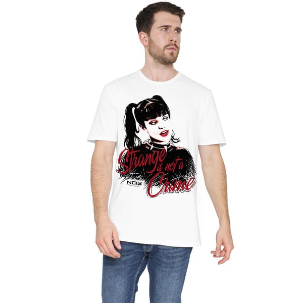 NCIS Miesten Strange Is Not A Crime T-paita