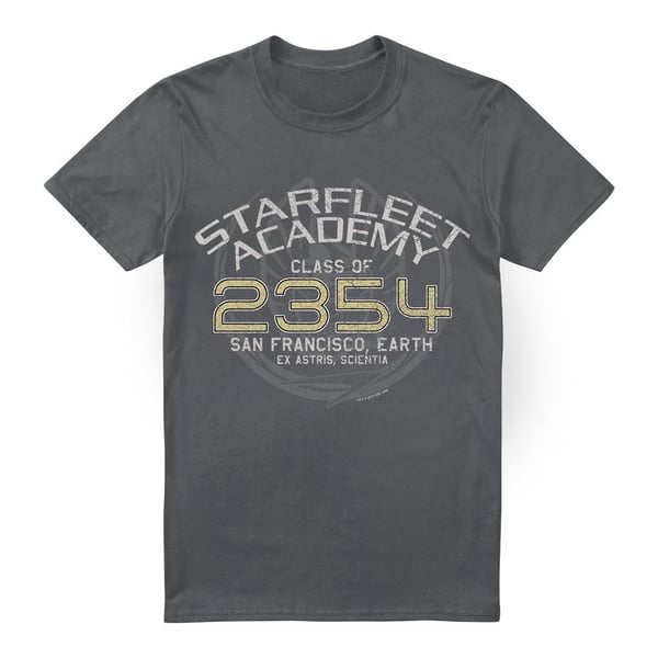 Star Trek Mens Graduation Captain Sisko T-Shirt Star Trek Mens Graduation Captain Sisko T-Shirt