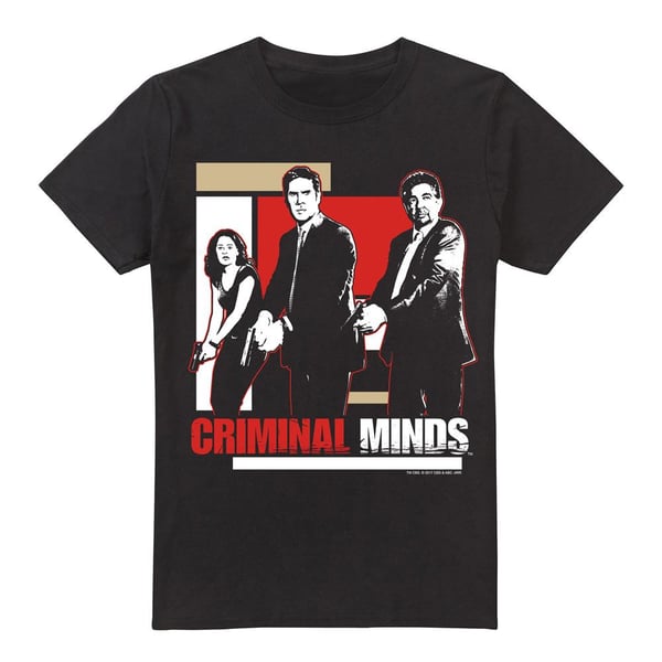 Criminal Minds Miesten Guns Drawn T-paita