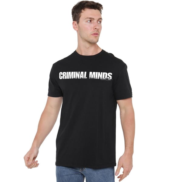 Criminal Minds T-shirt med logo til mænd