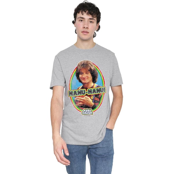Mork And Mindy Miesten Nanu Nanu T-paita