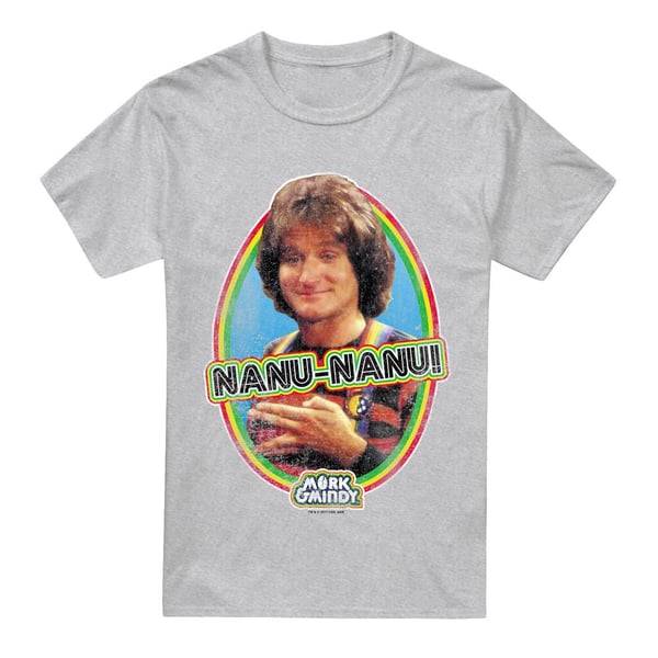 Mork And Mindy Miesten Nanu Nanu T-paita