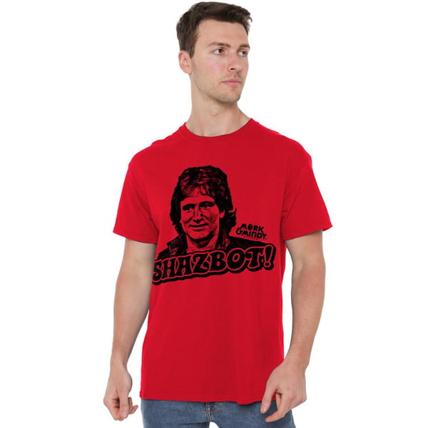 Mork And Mindy Mens Shazbot T-Shirt