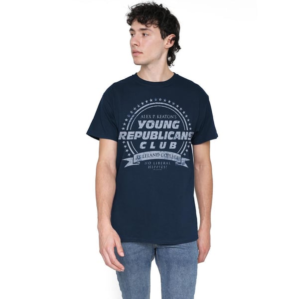 Family Ties Miesten Young Republicans Club T-paita