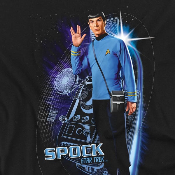 Star Trek Miesten Galaktinen Spock T-paita