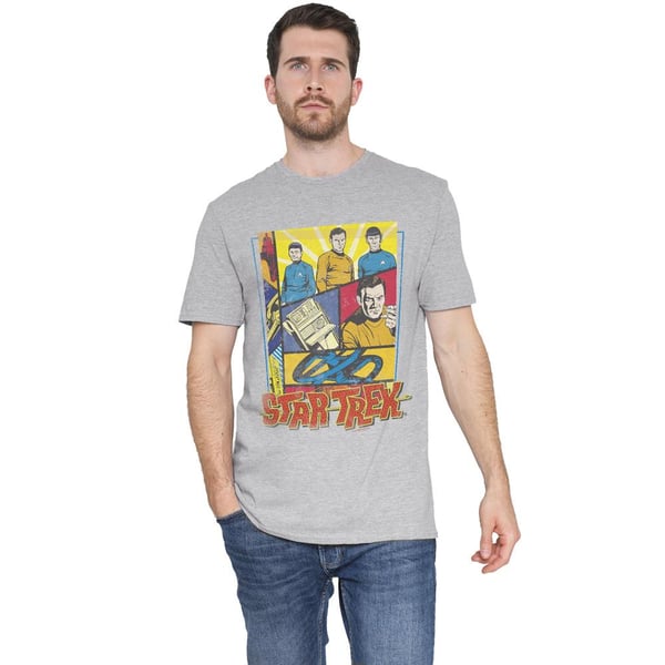 Star Trek Miesten Vintage Collage T-paita