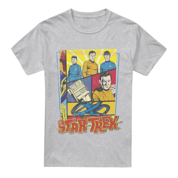 Star Trek Miesten Vintage Collage T-paita