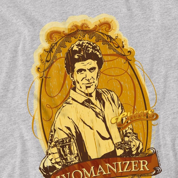 Cheers Mens Womanizer T-shirt