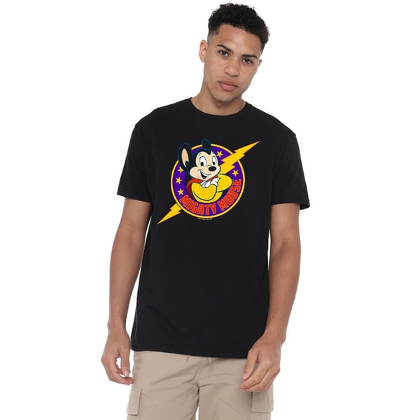 Mighty Mouse Miesten Mighty Hero T-paita