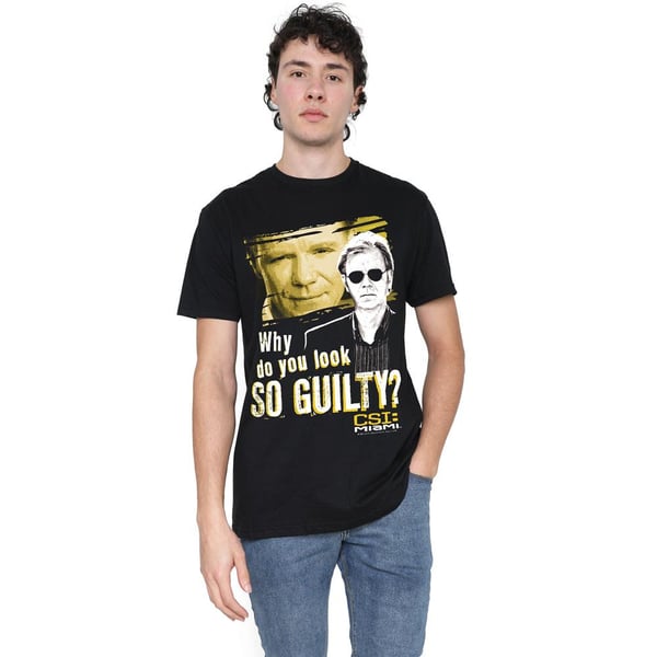 CSI: Miami Mens So Guilty T-Shirt