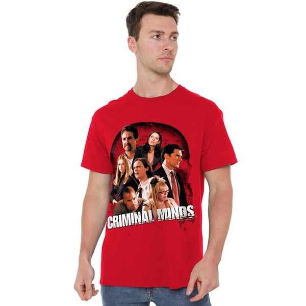 Criminal Minds Miesten Brain Trust T-paita