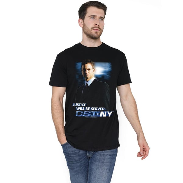 CSI: NY Miesten Justice Served T-paita