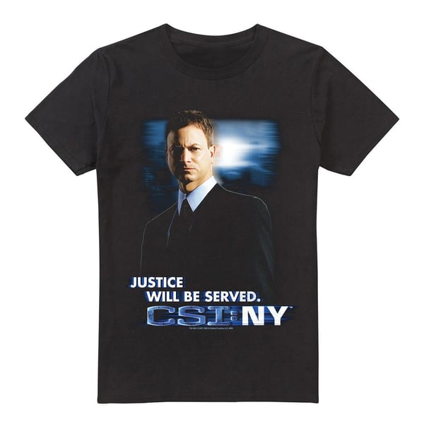 CSI: NY Miesten Justice Served T-paita