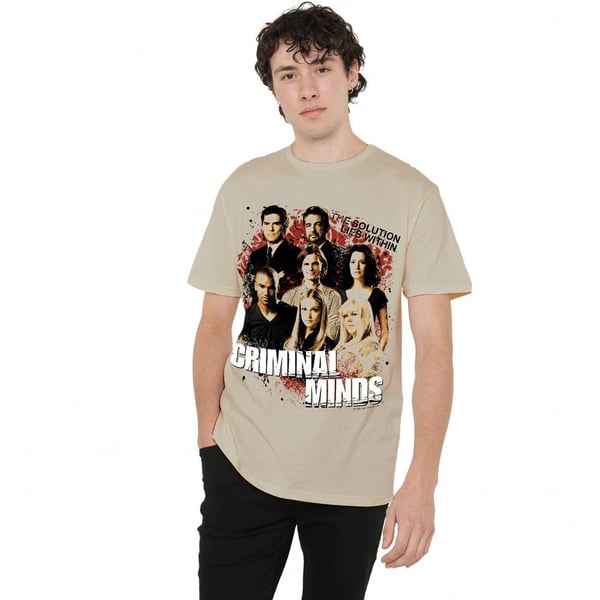 Criminal Minds Mens Solution Lies Within T-Shirt