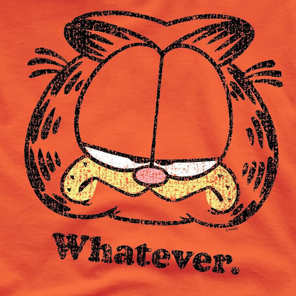 Garfield Miesten Whatever T-paita