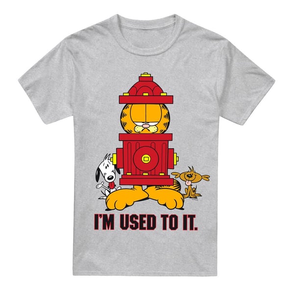 Garfield Miesten Olen tottunut siihen T-paita
